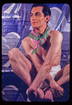 Hugh Laing in sport costume
