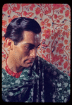 Hugh Laing in improvised costume