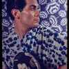 Hugh Laing in improvised costume