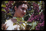 Annabelle Lyon in "Jardin aux Lilas," photographed at Langner Lane Farm, Connecticut