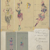 Color sketches for posters (for draped screen)