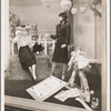 Bonwit-Teller store window display featuring Oklahoma! tie-in fashions