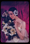 Alicia Markova in Victorian poses in "Giselle" costume