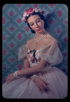 Alicia Markova in a Victorian pose