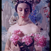 Alicia Markova in a Victorian pose in "La Sylphide" costume