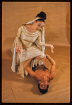 Martha Graham and Bertram Ross as Samson and Dalilah in "Visionary Recital"