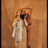 Martha Graham and Bertram Ross as Samson and Dalilah in "Visionary Recital"