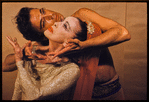 Martha Graham and Bertram Ross as Samson and Dalilah in "Visionary Recital"