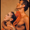 Martha Graham and Bertram Ross as Samson and Dalilah in "Visionary Recital"