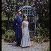 Antony Tudor and Annabelle Lyon photographed in the lilac garden of Langner Lane Farm, Connecticut