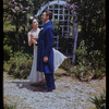 Antony Tudor and Annabelle Lyon photographed in the lilac garden of Langner Lane Farm, Connecticut