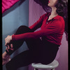 Nora Kaye in rehearsal clothes