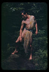 Hugh Laing al fresco in improvised costume - not in ballet