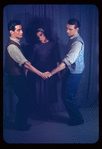 Hugh Laing, Nora Kaye, and Antony Tudor in "Dark Elegies"