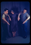 Hugh Laing, Nora Kaye, and Antony Tudor in "Dark Elegies"