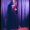 Donald Saddler wearing a velvet robe belonging to Carl Van Vechten