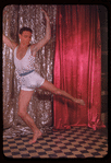 Donald Saddler in leotards