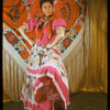 Carmen Vasquez in cafe scene from the musical "Cabalgata: Spanish Musical Cascade"