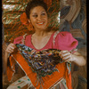 Carmen Vasquez in cafe scene from the musical "Cabalgata: Spanish Musical Cascade"
