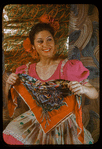 Carmen Vasquez in cafe scene from the musical "Cabalgata: Spanish Musical Cascade"