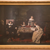 Blind Milton dictating "Paradise Lost" to his daughters