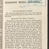 The Harrison medal minstrel 