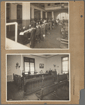 Immigrants being registered at one end of the Main Hall, U. S. Immigration Station