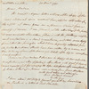 Mary Wollstonecraft autograph letter signed to Catharine Macaulay, [December 1790]
