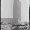 United Nations Building construction. New York, NY