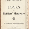 Locks and builder's hardware