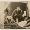 Publicity photograph of Florence Deshon, C. Aubrey Smith and two unidentified actors in the motion picture Jaffery