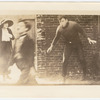 Edna Purviance, Charlie Chaplin and Charles Reisner in the motion picture The Kid