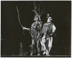George Balanchine and Jerome Robbins in Pulcinella