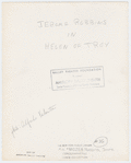 Jerome Robbins in David Lichine's Helen of Troy