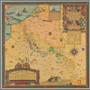 The great war map of battle line in France and Belgium