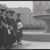 Columbia University graduation. New York, NY