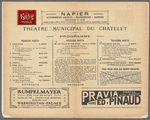 Loie Fuller et son Ecole de Danse (program)