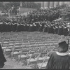 Columbia University graduation. New York, NY