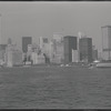 Manhattan skyline with Twin Towers. New York, NY