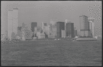 Manhattan skyline with Twin Towers. New York, NY