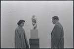 Constantin Brancusi exhibition at the Guggenheim Museum, 1955. New York, NY