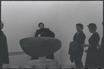 Constantin Brancusi exhibition at the Guggenheim Museum, 1955. New York, NY