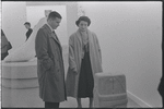 Constantin Brancusi exhibition at the Guggenheim Museum, 1955. New York, NY