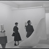 Constantin Brancusi exhibition at the Guggenheim Museum, 1955. New York, NY