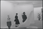 Constantin Brancusi exhibition at the Guggenheim Museum, 1955. New York, NY