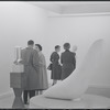 Constantin Brancusi exhibition at the Guggenheim Museum, 1955. New York, NY