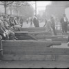 Playground and Bocci game. New York, NY