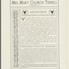 Terrell, Mary Church