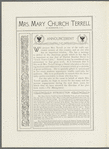 Terrell, Mary Church