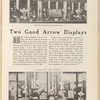 Two good arrow displays